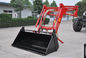 TZ04D Farm Tractor Attachments، 0.16m3 Tractor Front End Loader سطل