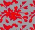 پارچه عروس پارچه ای ابریشمی ژاکارد Floral H / R 21.0cm 500T / 100٪ P / 140gsm