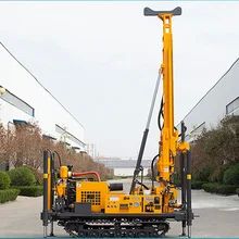 JDL350 500m آب چاه حفاری ریگ سوراخ عمیق خزنده هیدرولیک اکتشاف هسته
