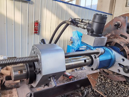 Ce 3kw کنترل از راه دور هیدرولیک خط سوراخ کردن ماشین 65-600mm