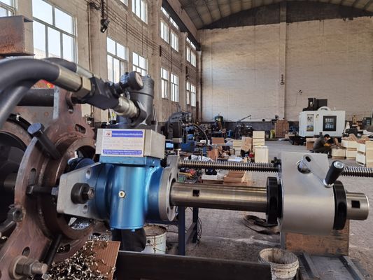 Ce 3kw کنترل از راه دور هیدرولیک خط سوراخ کردن ماشین 65-600mm