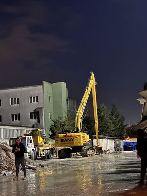فابریکه OEM Extension Long Reach Boom Arm 20-50T Excavator Long Boom Caterpillar Komastu ولوو با شکستن هیدرولیکی سنگ
