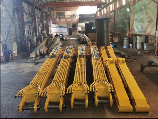 OEM 18-22m Extension Excavator Long Reach Boom Arm برای 20-50T Excavator سفارشی سازی بلند بلند
