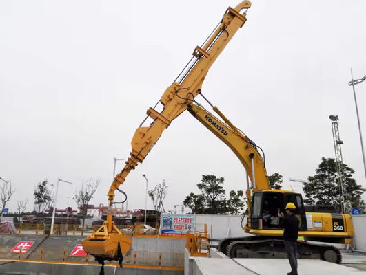 چین عرضه کننده حفاری Extension Arm Digger Telescopic Boom &amp; Arm برای 20-22 تن حفاری ساختمانی