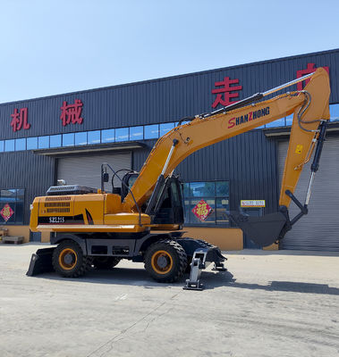 SHANZHONG 21ton چرخ حفاری SZL215 حفاری هیدرولیک