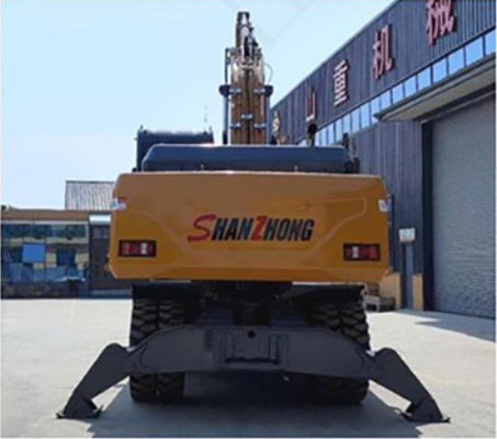 SHANZHONG 21ton چرخ حفاری SZL215 حفاری هیدرولیک