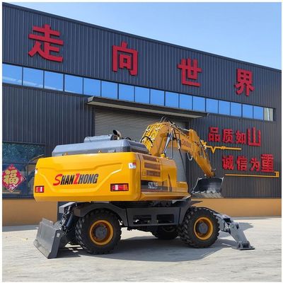 SHANZHONG 21ton چرخ حفاری SZL215 حفاری هیدرولیک