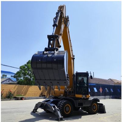 SHANZHONG 21ton چرخ حفاری SZL215 حفاری هیدرولیک