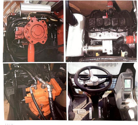 SHANZHONG 21ton چرخ حفاری SZL215 حفاری هیدرولیک
