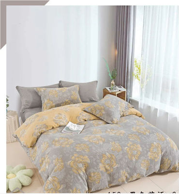 رنگ Jacquard پارچه پنبه خانه پارچه تختخواب مجموعه سفارشی