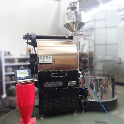 قهوه روستر صنعتی برای استفاده از کارخانه قهوه روستر ماشین 50kg 60kg با کنترل PLC