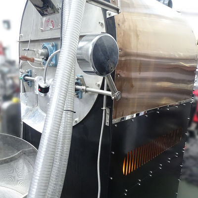 قهوه روستر صنعتی برای استفاده از کارخانه قهوه روستر ماشین 50kg 60kg با کنترل PLC