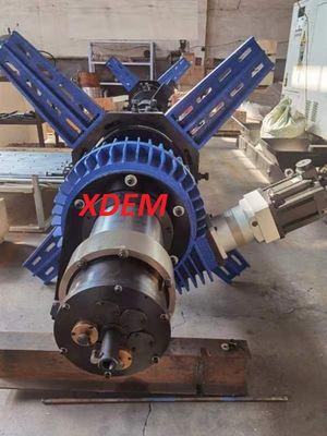 XDEM XDY-110 دستگاه هائیدرولیک الکتریکی قابل حمل تعمیر دستگاه های سنگین تجهیزات انرژی بادی کشتی سازی CNC ماشین چرخ دار قابل حمل