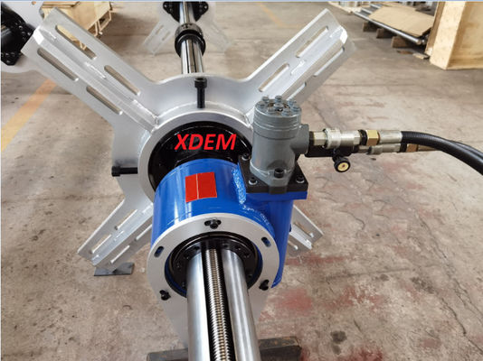 XDEM XDY-110 دستگاه هائیدرولیک الکتریکی قابل حمل تعمیر دستگاه های سنگین تجهیزات انرژی بادی کشتی سازی CNC ماشین چرخ دار قابل حمل