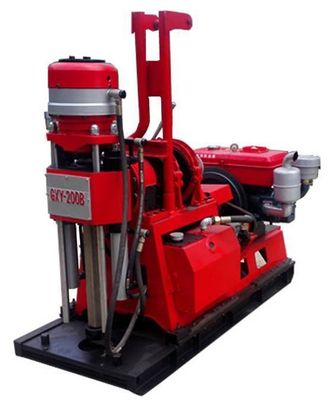 دستگاه حفاری چاه آب قابل حمل XDEM GXY-200B، دستگاه حفاری هیدرولیکی 200 متری، تجهیزات حفاری مغزه
