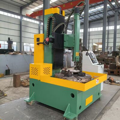 CK6120 چرخ CNC عمودی برای چرخاندن و ماشینکاری فلزات سنگین