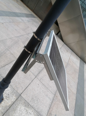 گالوانیزه زمین نصب پانل خورشیدی براکت و ضد سرقت قفل امن، مناسب 300W-20kW ماژول های PV تجهیزات نصب فتوولتائیک بیرونی