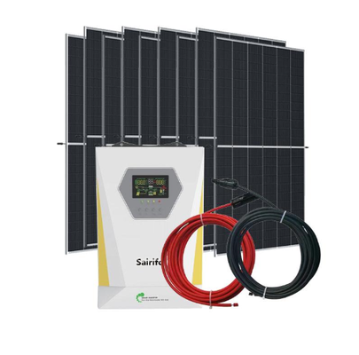 قاب گالوانیزه سیستم کامل انرژی خورشیدی 300W-20KW با راندمان بالا 15%-22% تجهیزات فتوولتائیک خارج از شبکه برای تامین انرژی خانه و مزرعه