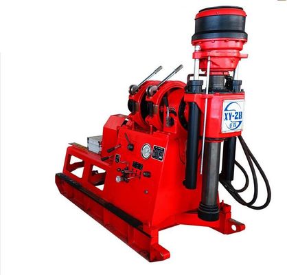 XDEM Chongtan XY-2B Spindle Type Core Drilling Rig 530m ماشین حفاری اکتشافات زمین شناسی Max 300mm سوراخ آب خوب خمیر میکرو استیل حفاری Rig با دیزل و برق دوگانه قدرت