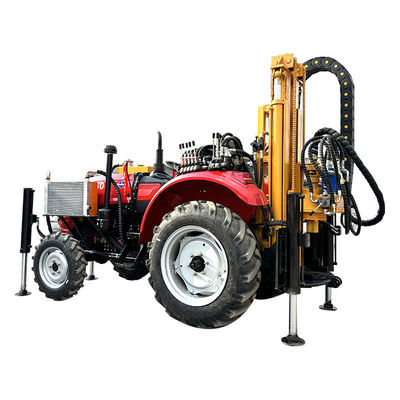 XDEM WL200D 50HP تراکتور نصب شده 220m دستگاه حفاری چاه با قابلیت های گوناگون هیدرولیک آب حفاری