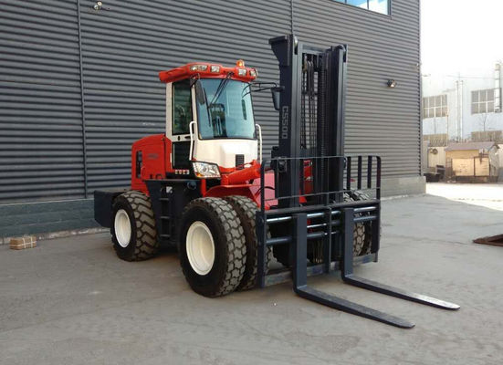 لیفتراک 4 چرخ متحرک 5.5 تن ، لیفتراک All Terrain Telescopic 25km / H