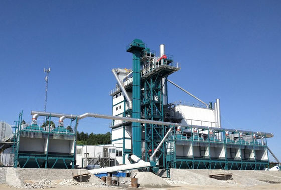 3000kg / دسته 240t / H ماشین آلات راه سازی کارخانه مخلوط کردن آسفالت